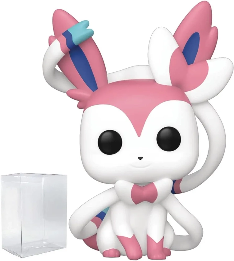 Pokemon - Sylveon Pop! Vinyl Figure (Bundled with Compatible Pop Box Protector Case)