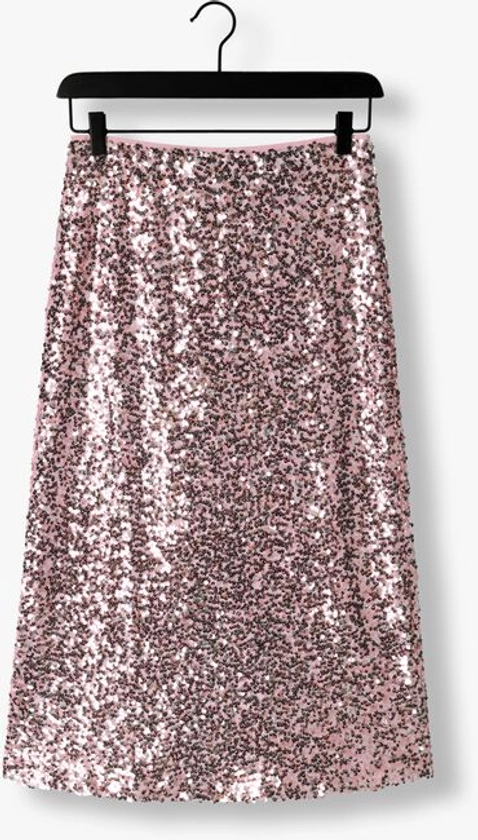 roze neo noir midirok baira sequins skirt