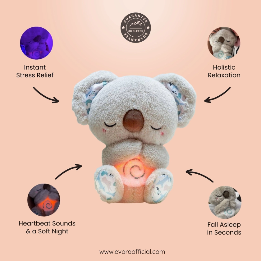 The Relief Koala: Stress-Reducing Plush with Heartbeat