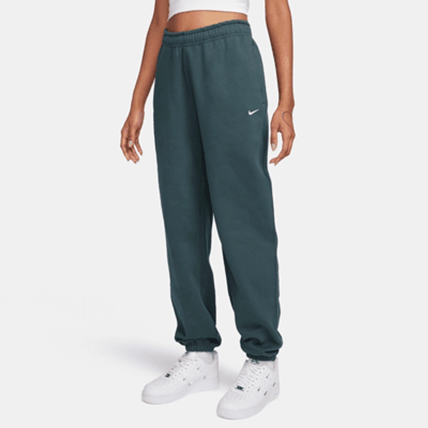 Pantalon en tissu Fleece Nike Solo Swoosh pour Femme