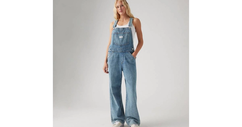 Baggy Women's Overalls - Medium Wash | Levi's® US