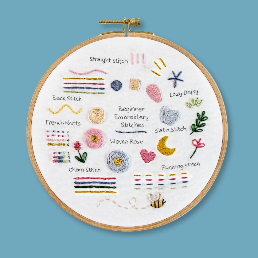 Stitch Sampler Beginner Kit | Clever Poppy