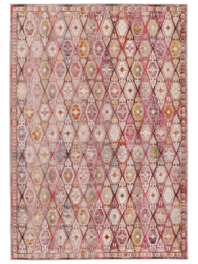 Rugvista essential - Nenax - Rouge / Rose 160 x 230 cm Tapis - Rugvista