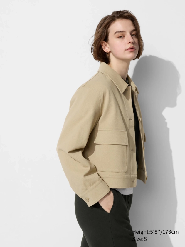 Jersey Relaxed Jacket | UNIQLO US