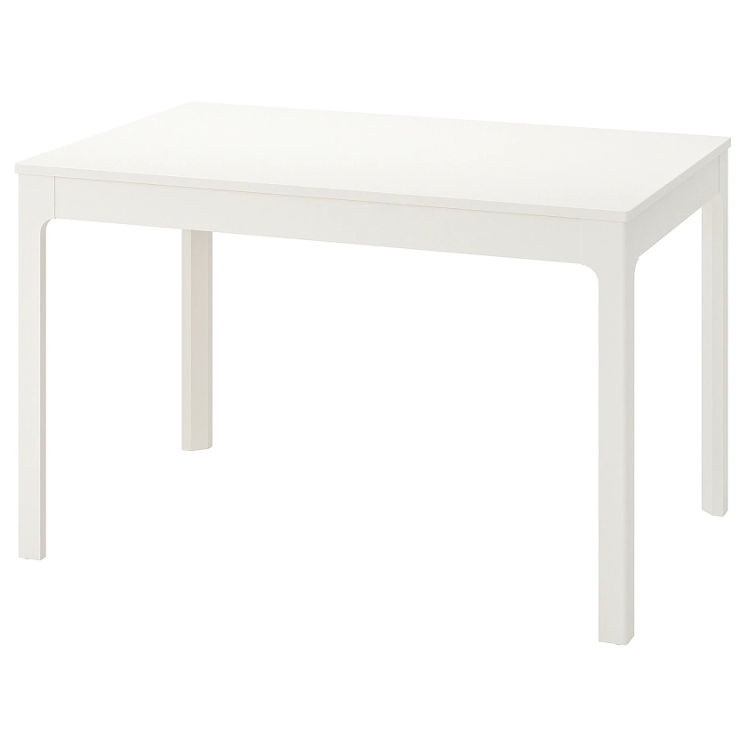 EKEDALEN Table extensible, blanc, 120/180x80 cm - IKEA