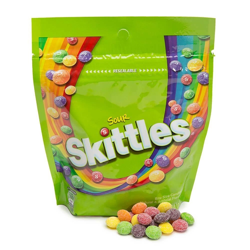 Sour Skittles Candy: 7.2-Ounce Bag