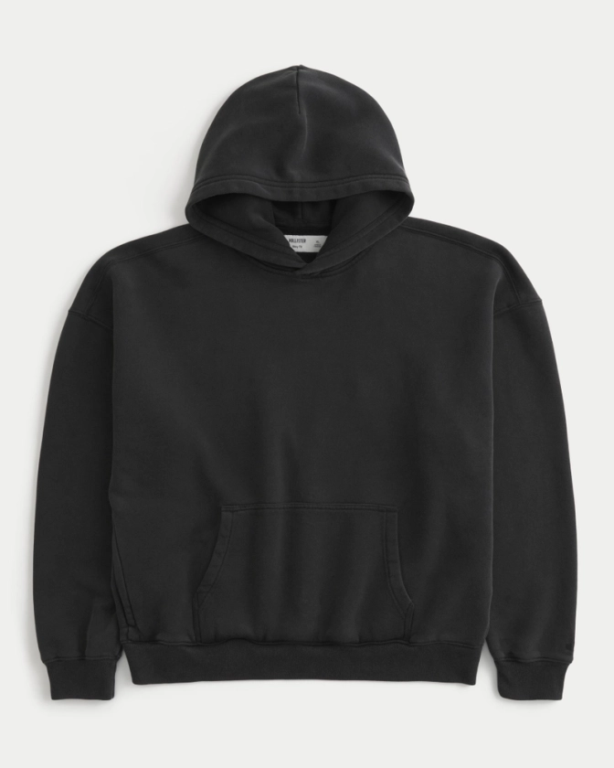 Men's Boxy Washed Hoodie | Men's Sweatshirts & Sweatpants | HollisterCo.com