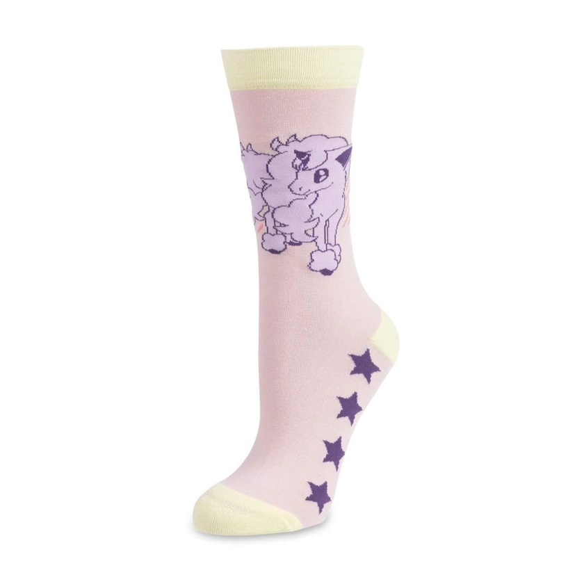 Prancing Galarian Ponyta Crew Socks (One Size-Adult)