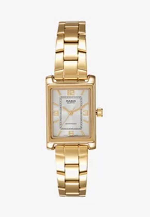 Casio Watch - gold-coloured/white - Zalando.co.uk