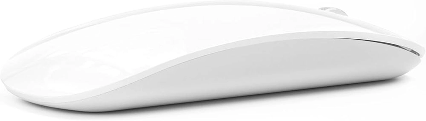 Uiosmuph U30 Souris Bluetooth, Trois Modes Souris sans Fil (BT5.1+ BT5.1+ USB) Bluetooth silencieuse Rechargeable Souris Portable pour Mac/Ordinateur/Android, Blanc