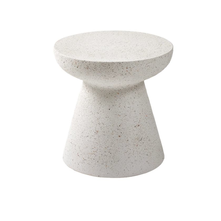 MAGNUS Table d'appoint blanc