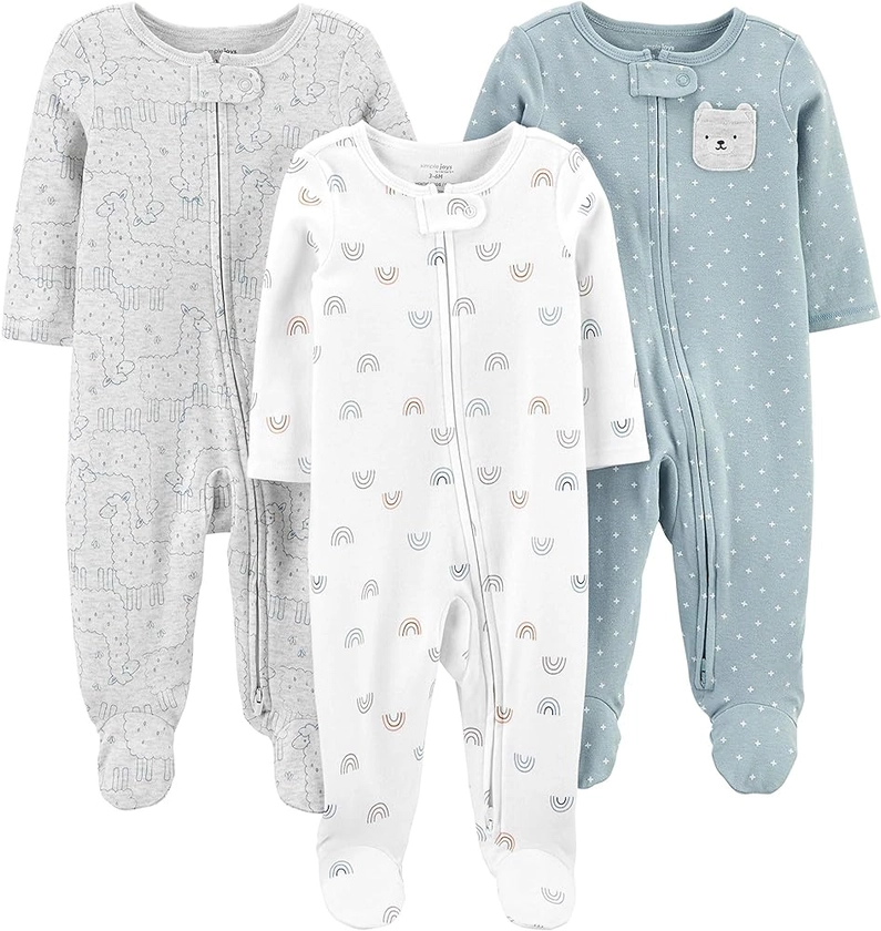 Simple Joys by Carter's Baby 3-Pack Neutral Sleep and Play