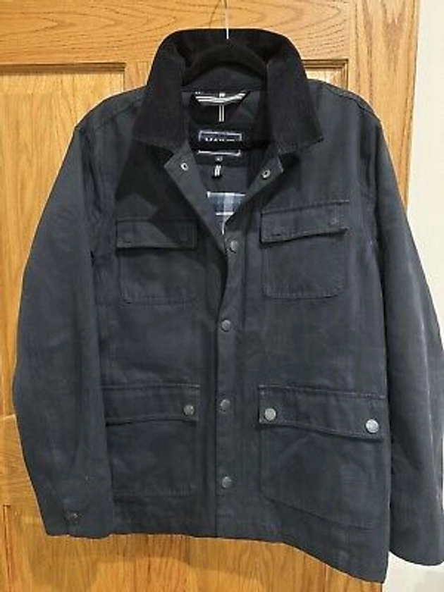 Maine New England 4 Pocket Navy Jacket, Size Medium, | eBay