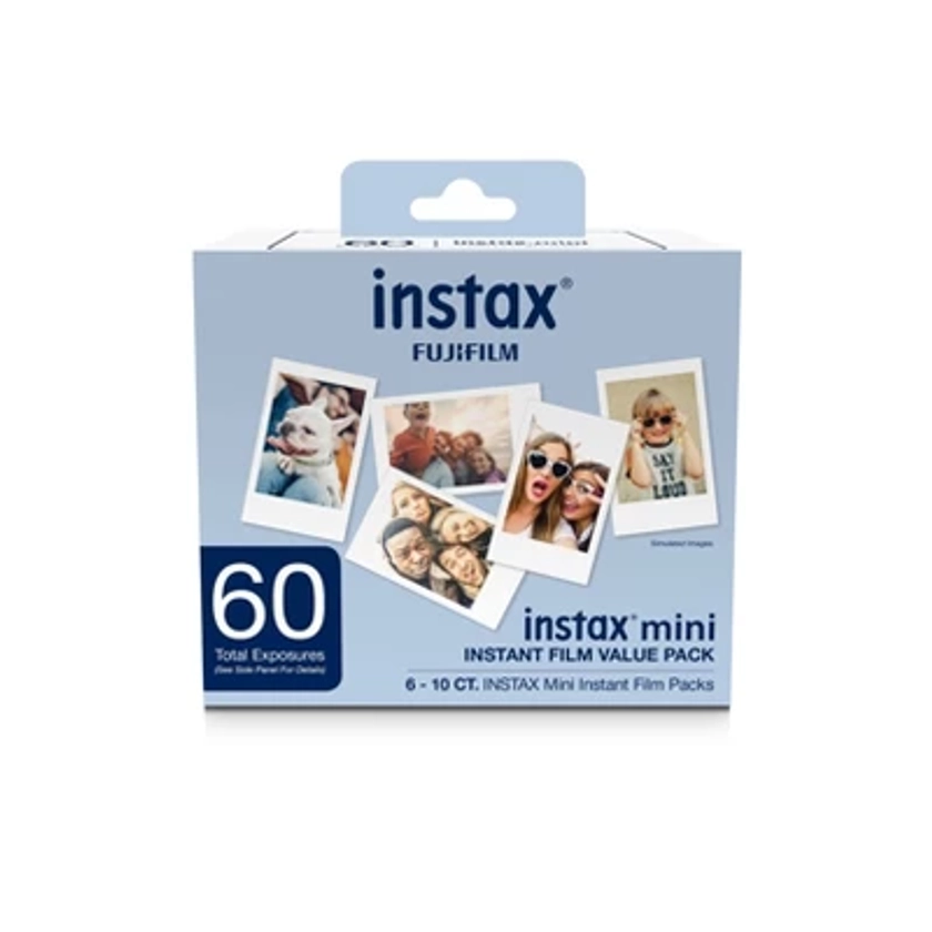 Fujifilm INSTAX MINI Instant Film Value Pack - 60ct