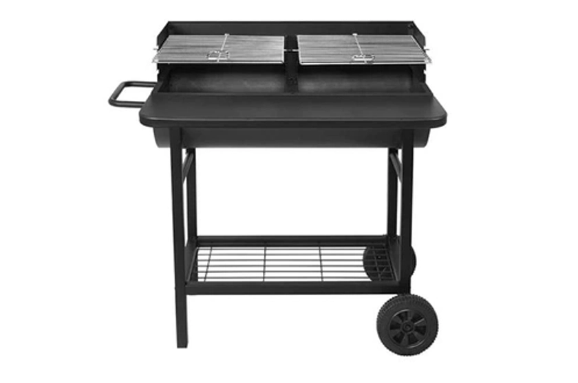 Robby Barbecue à charbon 71x35.5cm avec chariot smoker one