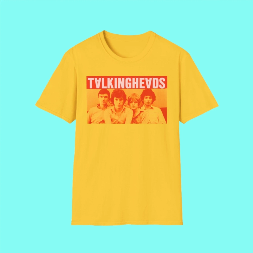 Talking Heads Red & Yellow Unisex T-Shirt