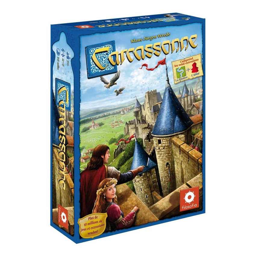 Jeu de stratégie - Carcassonne - Jeux de stratégie expert - Jeux de stratégie | Cultura