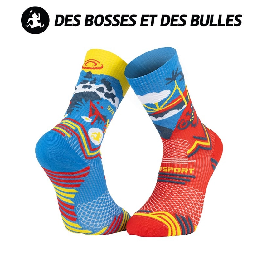 Chaussettes trail Collector DBDB Réunion | Made in France