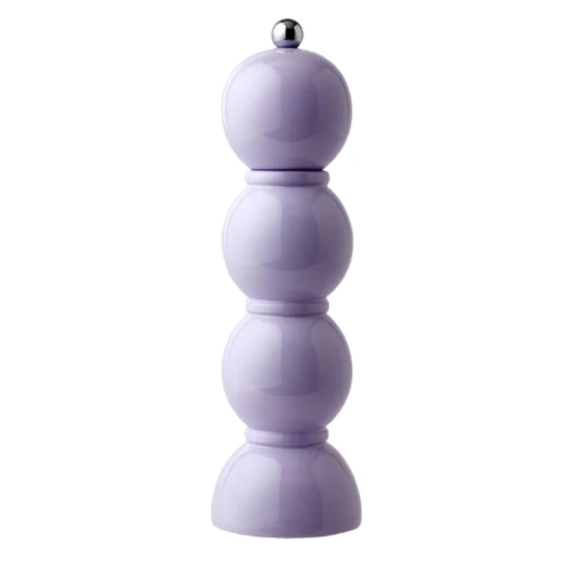 Lilac Bobbin Salt or Pepper Mill