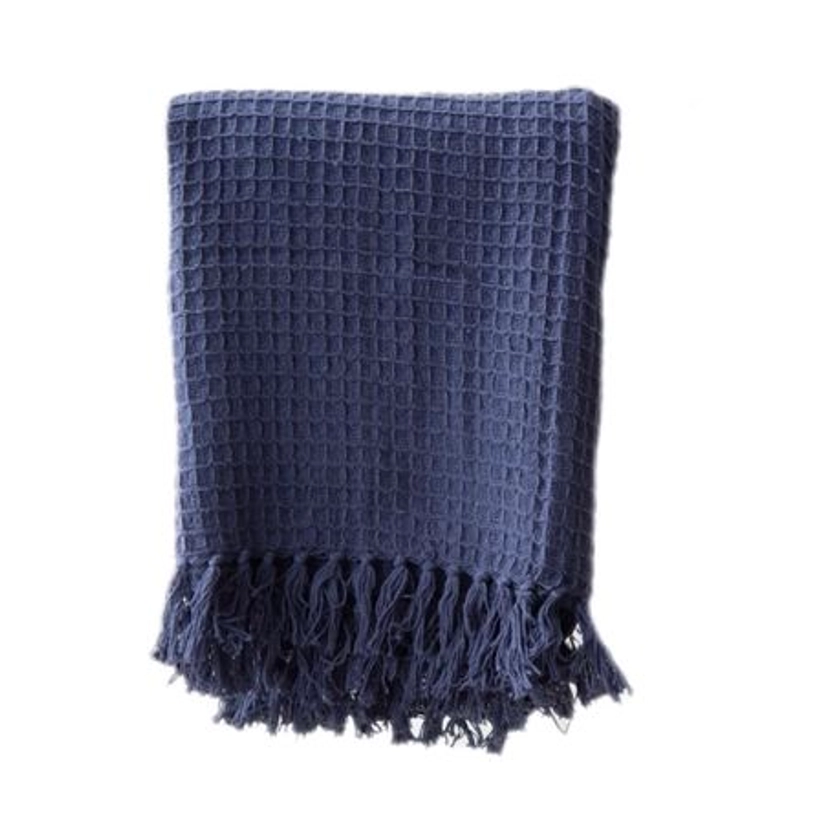 Waffle Throw With Tassels All Seasons | Shop Today. Get it Tomorrow! | takealot.com