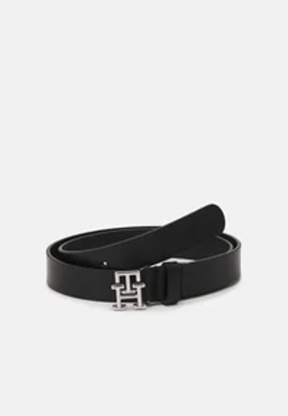 Tommy Hilfiger LOGO - Ceinture - black/noir - ZALANDO.FR