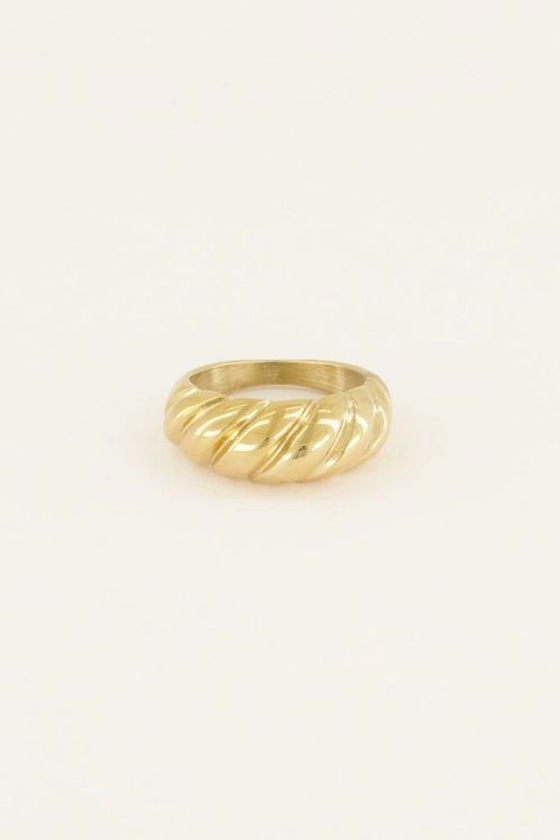 Ring gedraaid | Dames ringen | My Jewellery