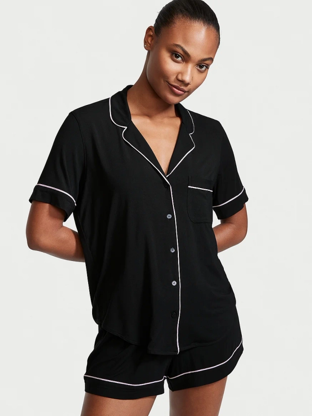 Acheter Pyjama coordonné court en modal – Commander des pyjamas en ligne 5000007765 – Victoria's Secret