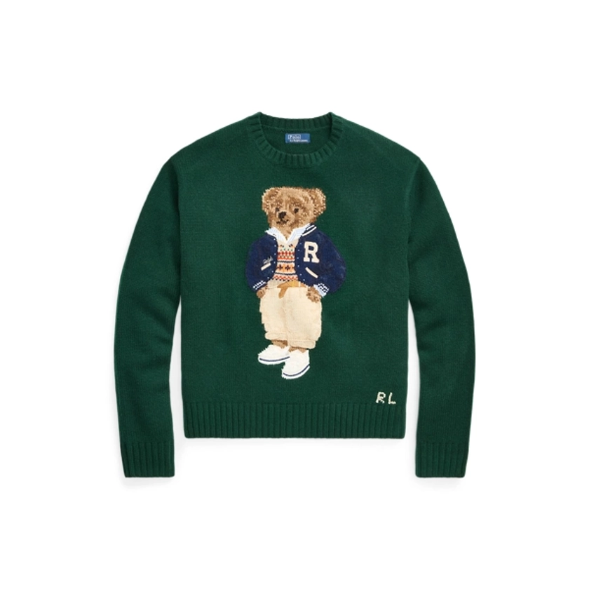 Polo Bear Wool-Cashmere Jumper for Women | Ralph Lauren® SA