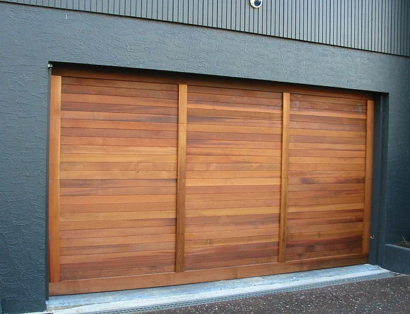 Tierra - Modern Style Custom Wood Garage DoorDefault Title