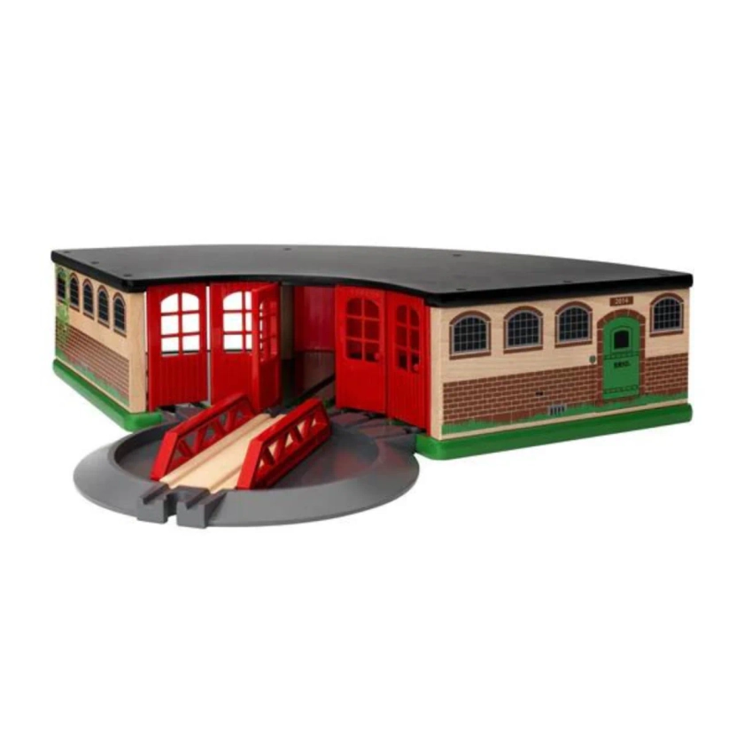 BRIO Grand Roundhouse 2pcs Large Set 3yrs+