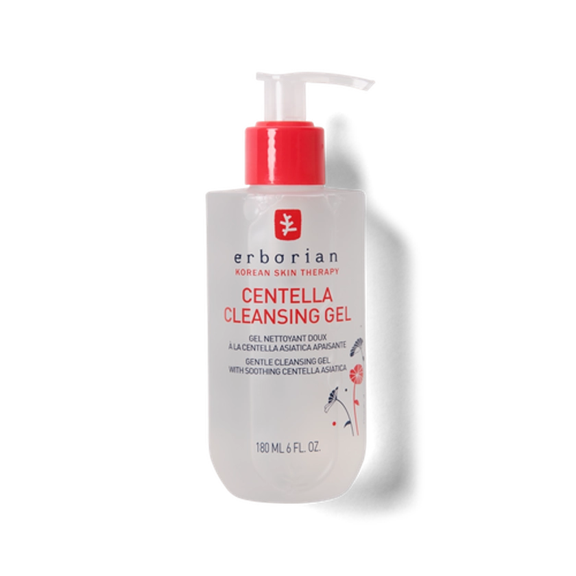 Centella Cleansing Gel, gel nettoyant doux à la Centella Asiatica - ERBORIAN