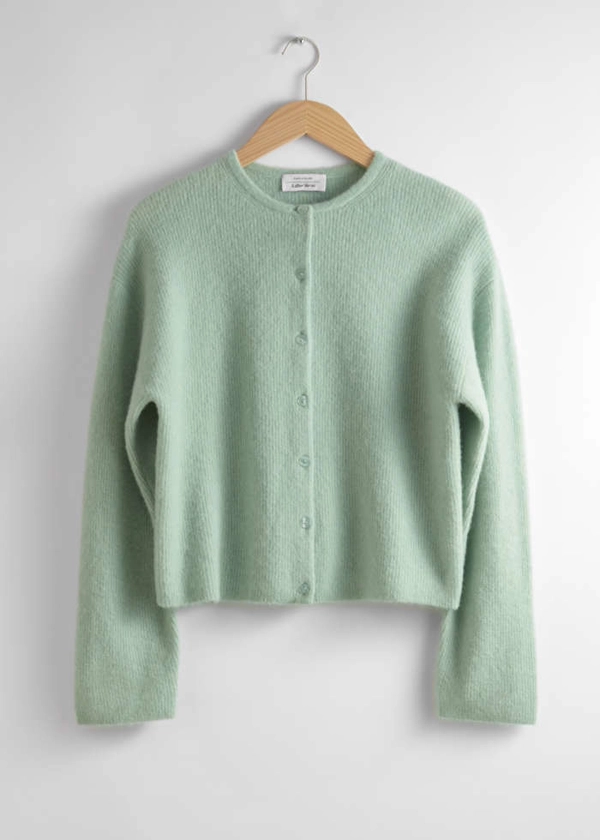 Knitted Cardigan - Mint - & Other Stories NL