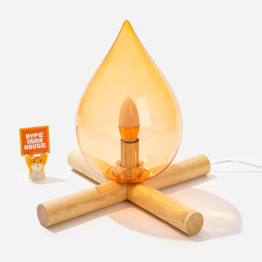 Fire Kit Table Lamp