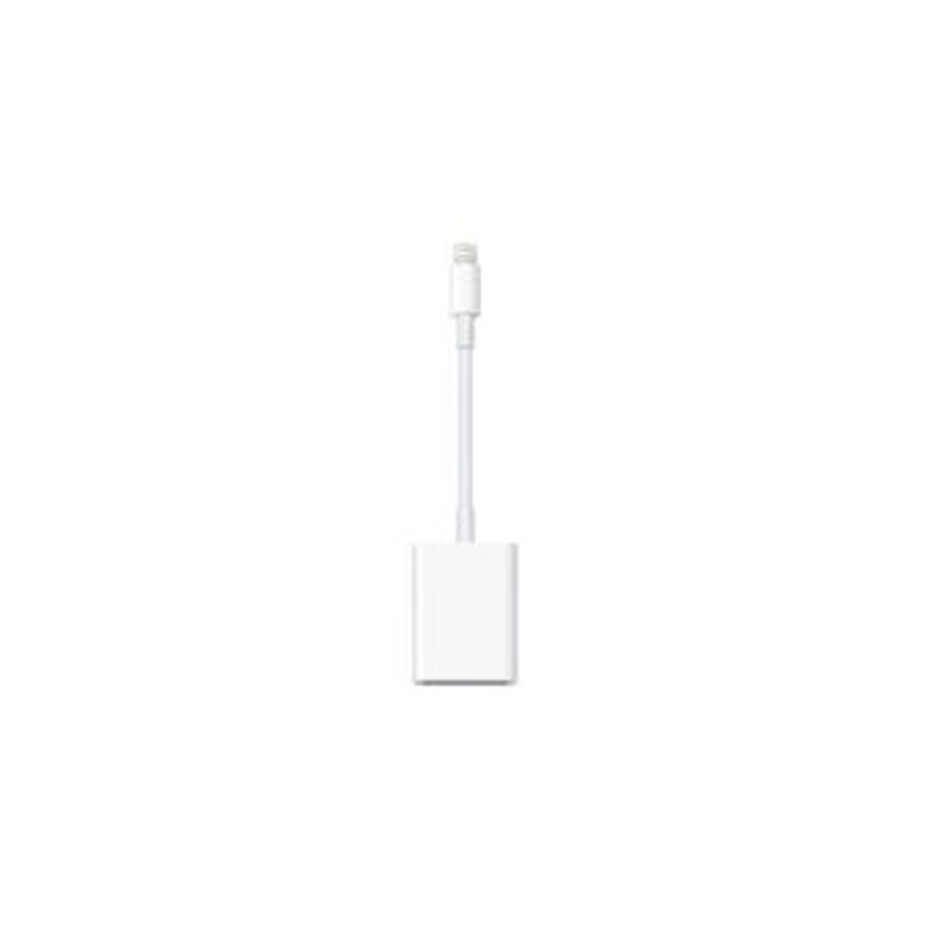 Adaptateur Apple Lightning vers Lecteur Carte SD : Adaptateur Lightning vers lecteur de carte SD