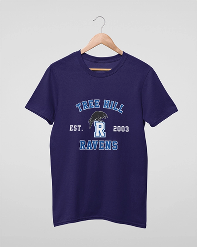 T-shirt Ravens (dos personnalisable) | Leuwkings