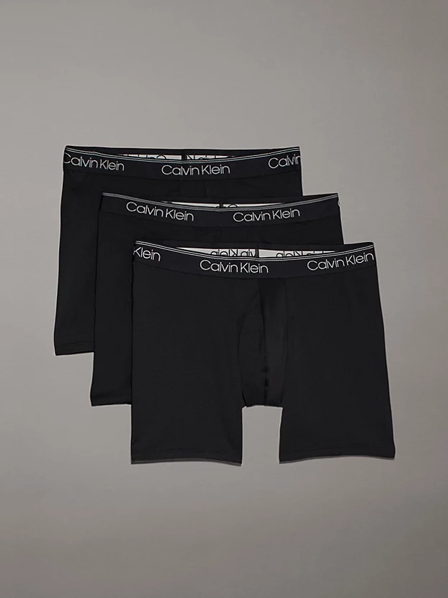 Lot de 3 boxers longs - Micro Stretch Calvin Klein® | 000NB2570AUB1