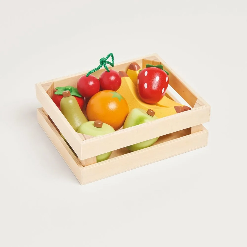 Five-A-Day Wooden Fruit Box