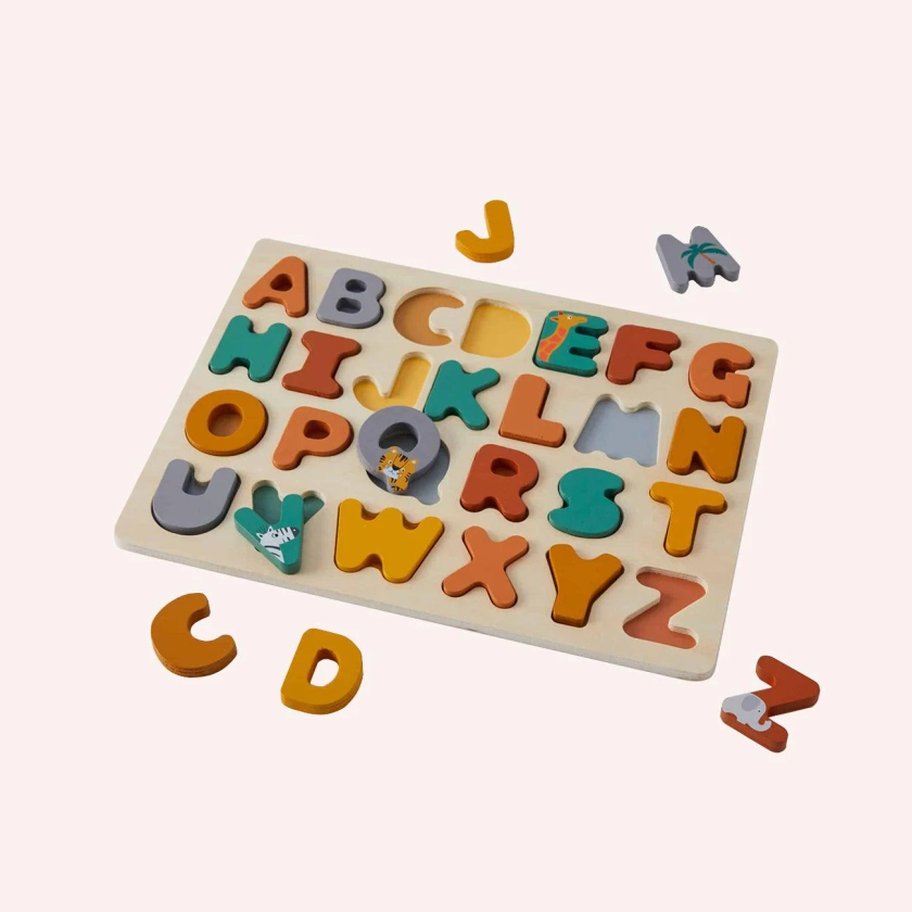 Alphabet Puzzle by Zookabee | the memo