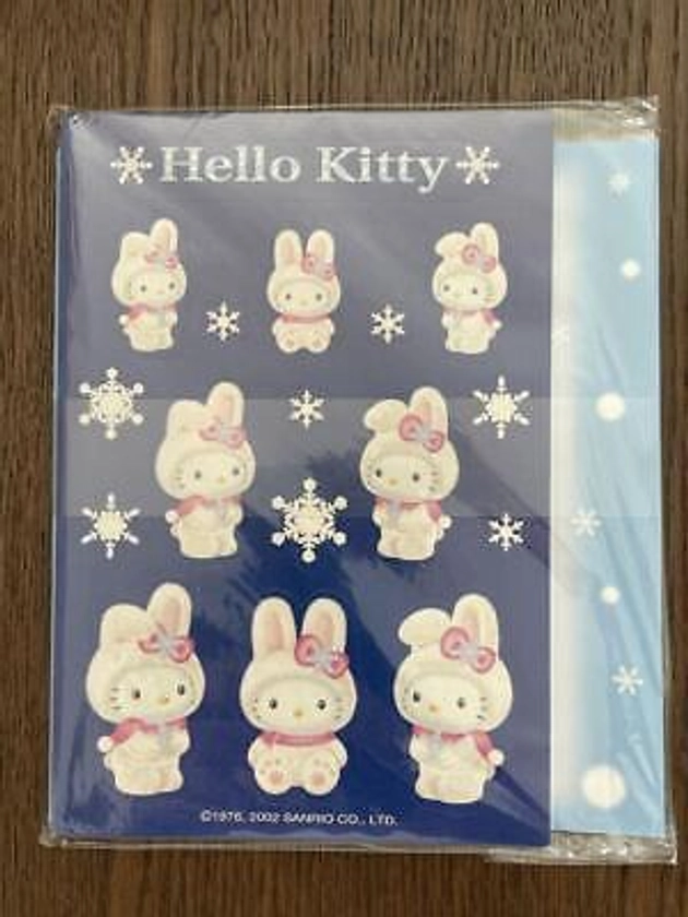 Sanrio Hello Kitty Post Office Limited Snow Rabbit Letter Set 2002