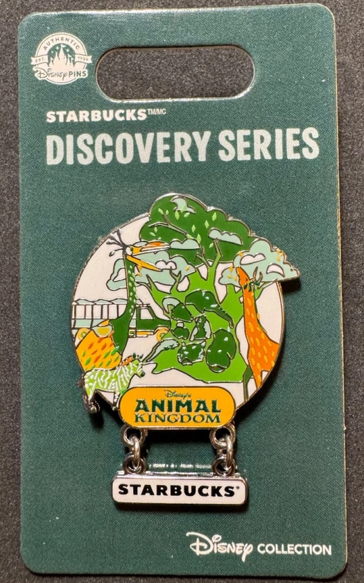 74053 - Animal Kingdom - Starbucks Discovery Series - Walt Disney World Disney Pin