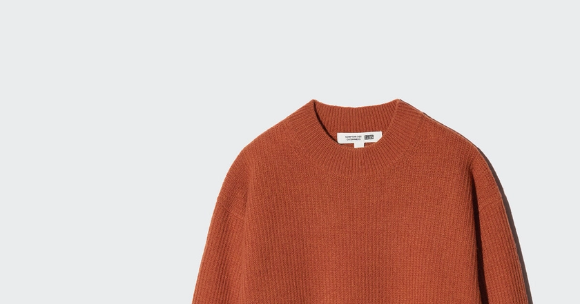 Pull en laine orange