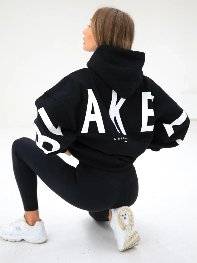 Buy Blakely Black Isabel Oversized Hoodie | Free delivery on orders over £70