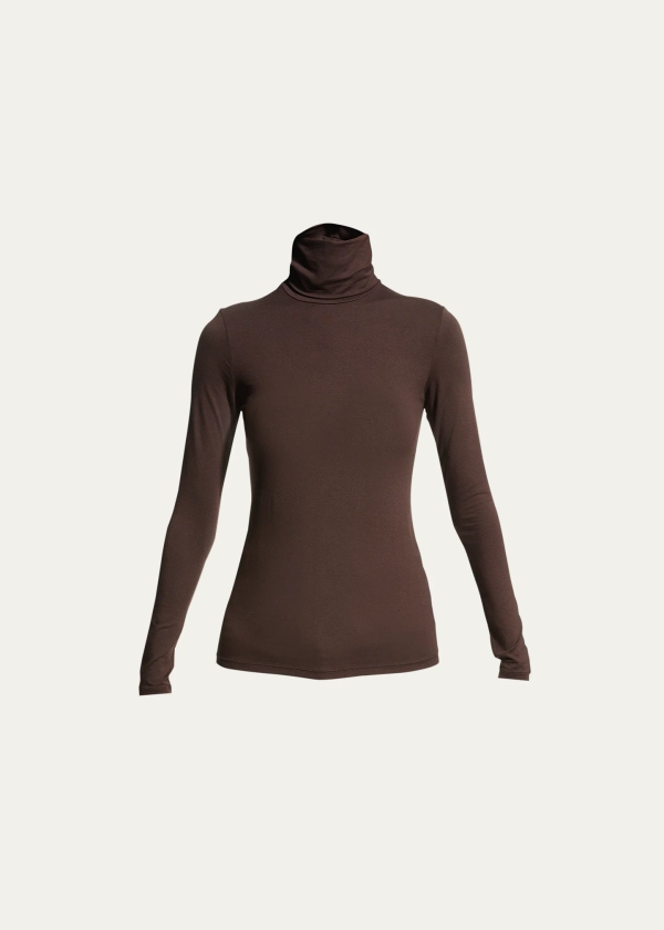 Majestic Filatures Viscose Jersey Turtleneck