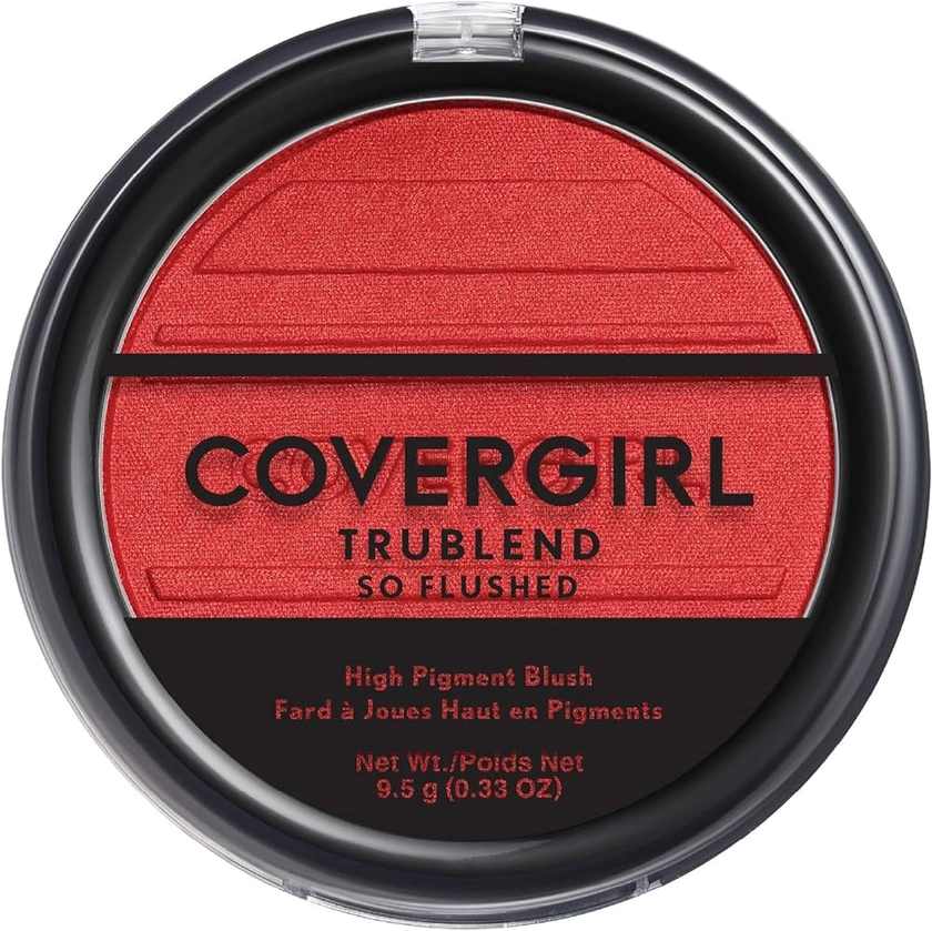 COVERGIRL Trueblend so Flushed High Pigment Blush & Bronzer, 345 - Hot & Frenzy, 0.33 Oz