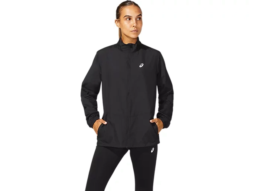 CORE JACKET | Women | Performance Black | Chaquetas y chalecos para mujer | ASICS ES