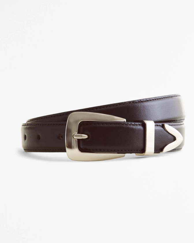 Women's Americana Leather Belt | Women's Accessories | Abercrombie.com