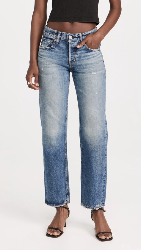 MOUSSY VINTAGE Trigg Straight Jeans | Shopbop