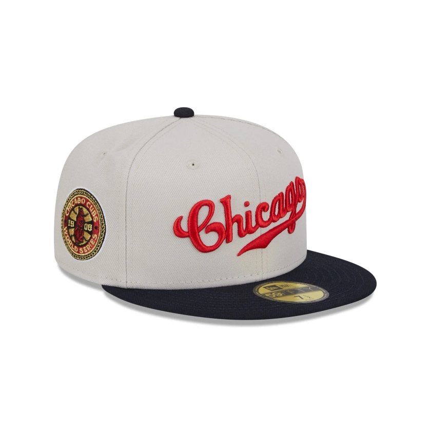 Chicago Cubs Coop Logo Select 59FIFTY Fitted Hat