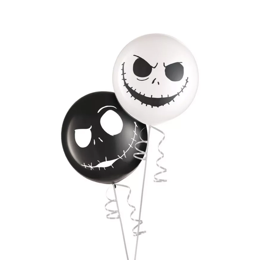 2ct, 24in, Jack Skellington Latex Balloons – The Nightmare Before Christmas