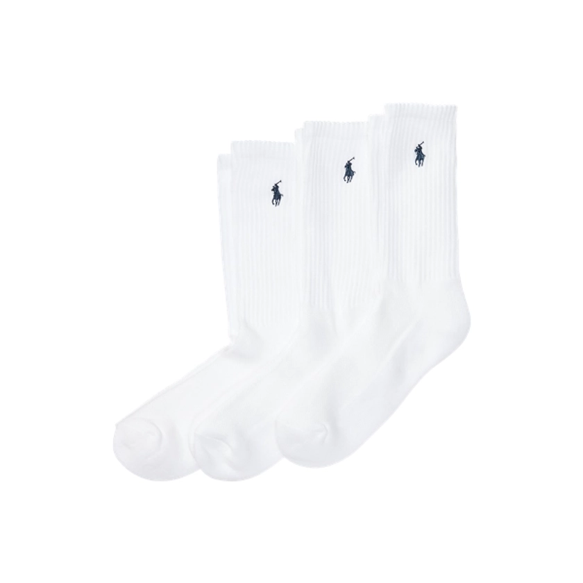 Athletic Crew Sock three-Pack for Women | Ralph Lauren® UK